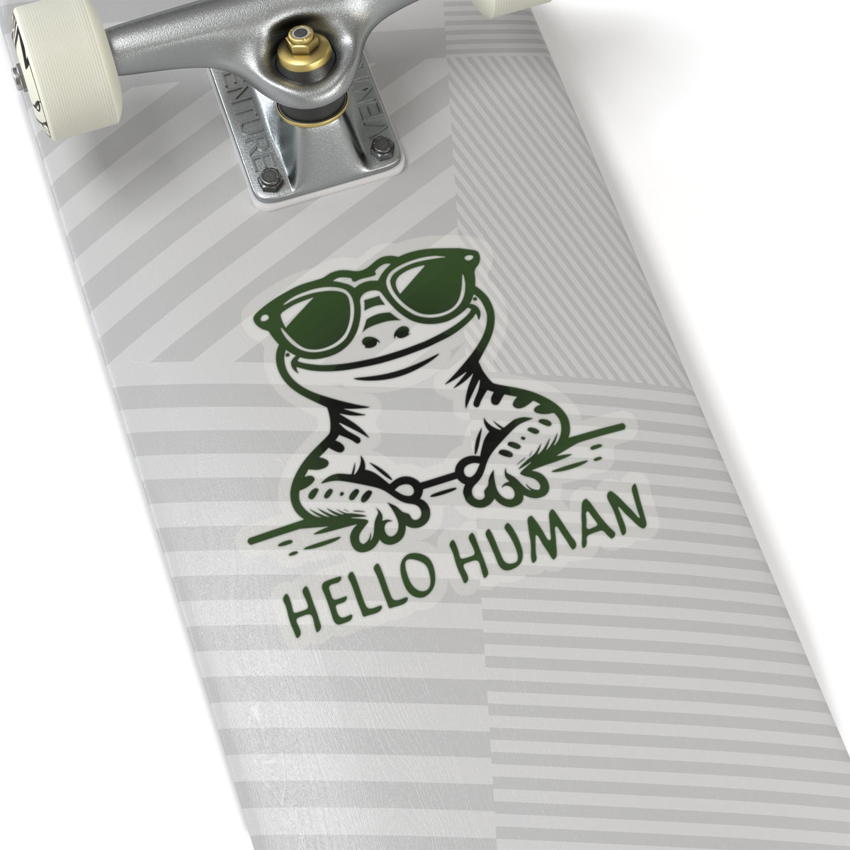 Pegatinas troqueladas "Hello Human 2" de Electric Lizard
