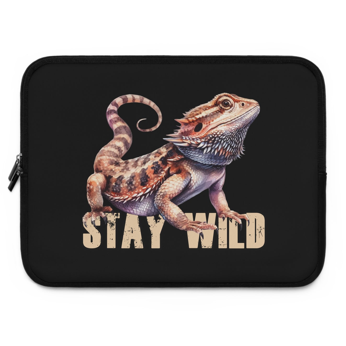 "STAY WILD" by Electric Lizard - Laptop Sleeve