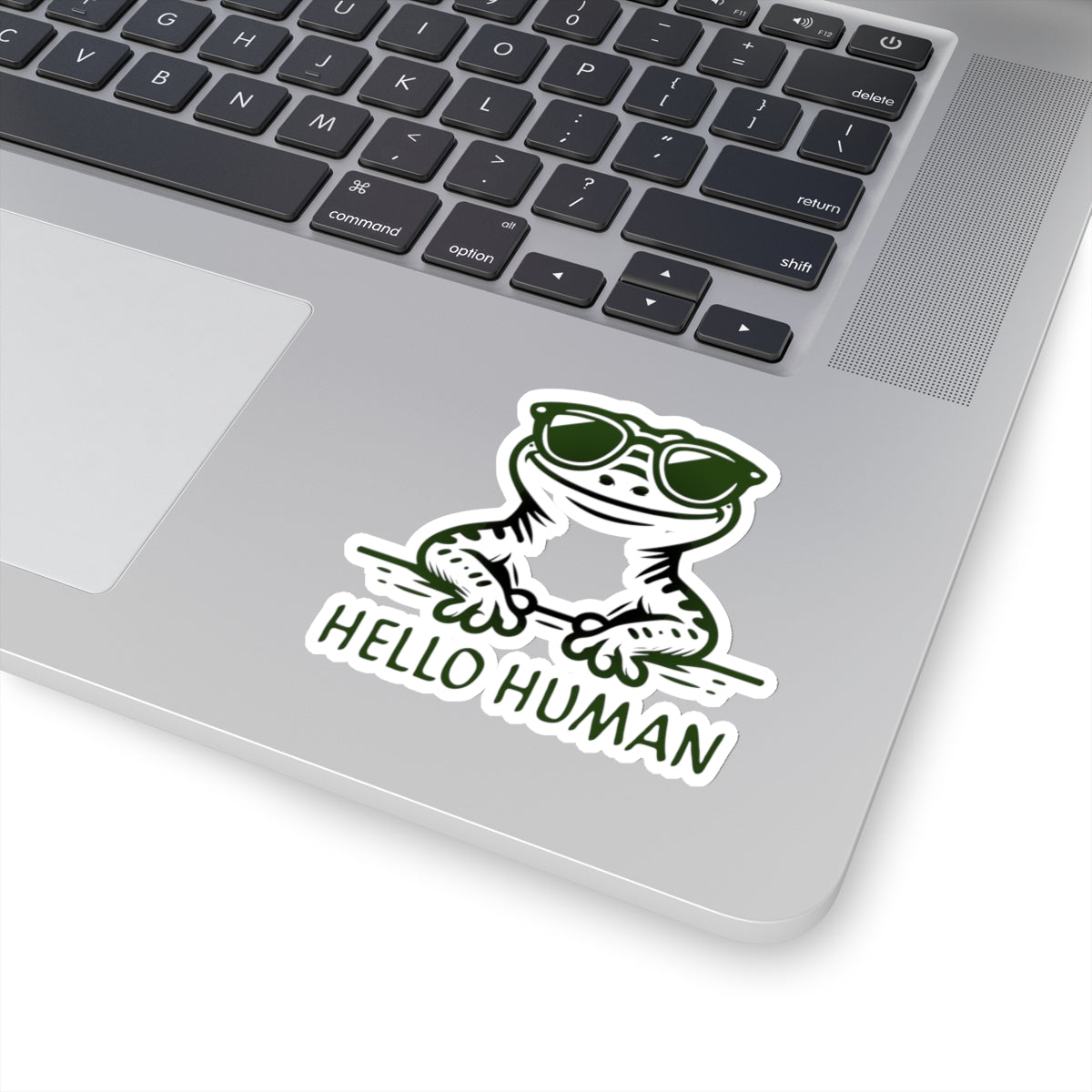 Pegatinas troqueladas "Hello Human 2" de Electric Lizard