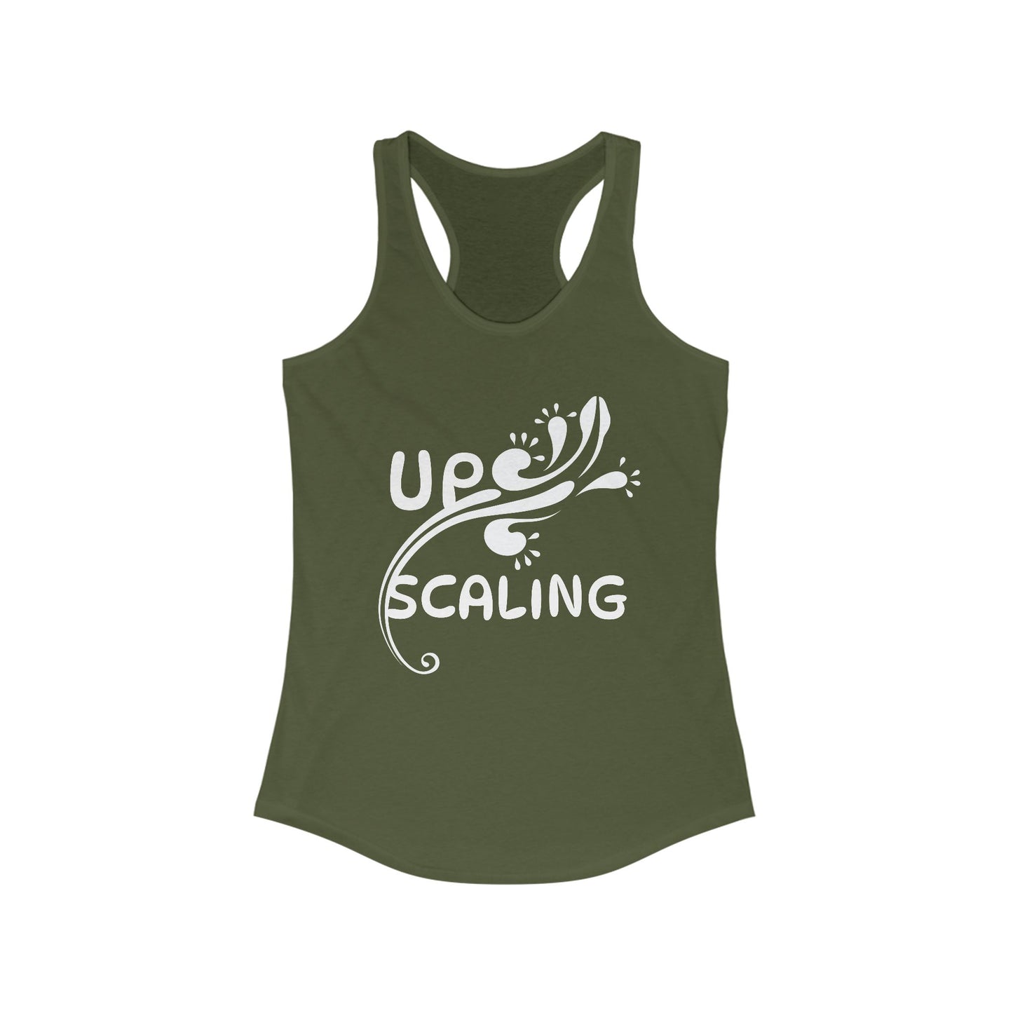 "NO LIMITS" by Electric Lizard - Women's Ideal Racerback Tank-top