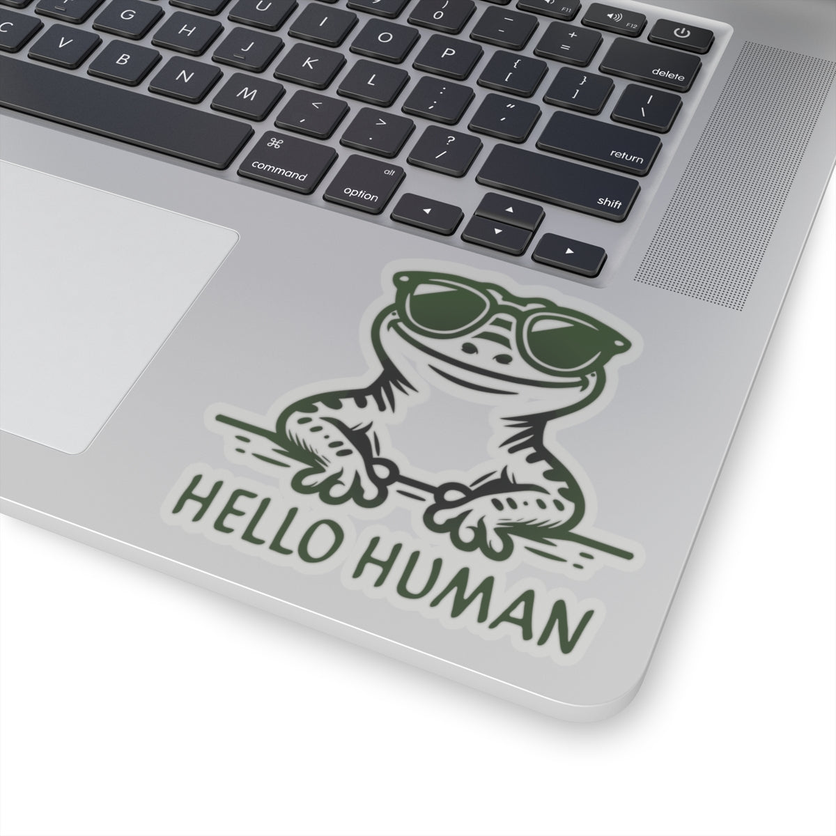 Pegatinas troqueladas "Hello Human 2" de Electric Lizard