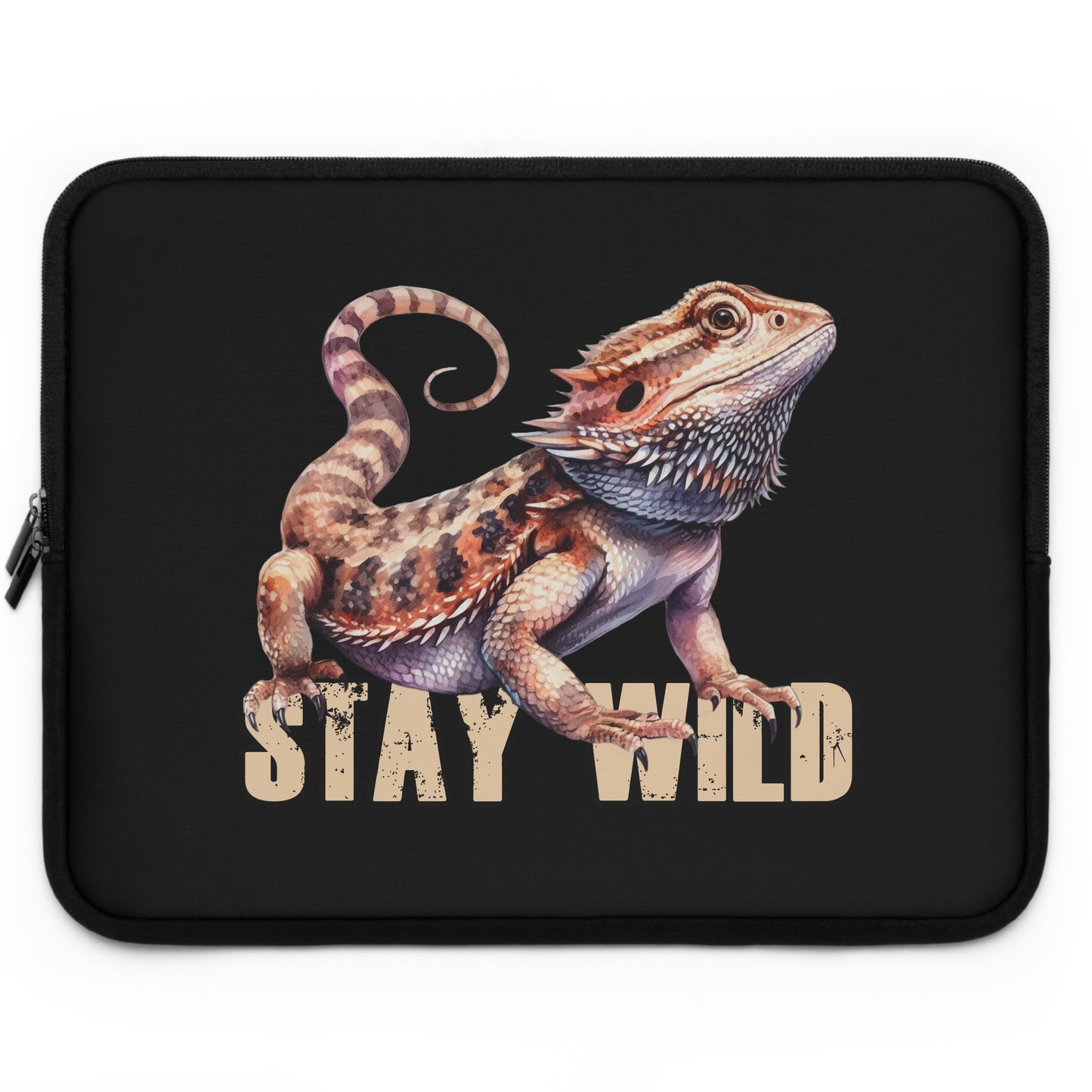 "STAY WILD" by Electric Lizard - Laptop Sleeve