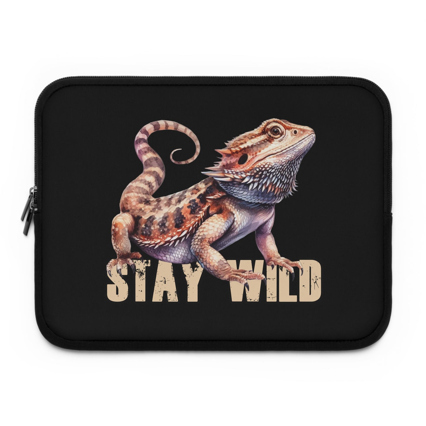 "STAY WILD" by Electric Lizard - Laptop Sleeve
