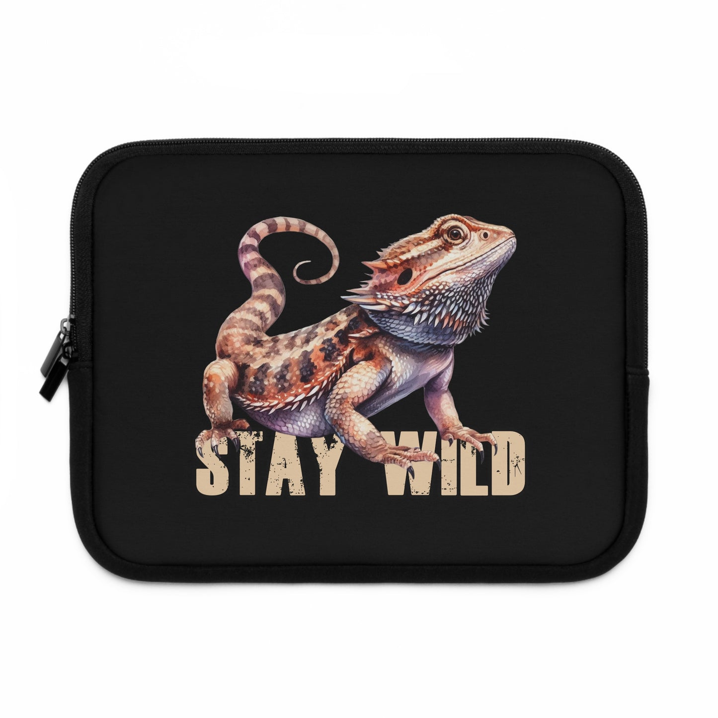 "STAY WILD" by Electric Lizard - Laptop Sleeve