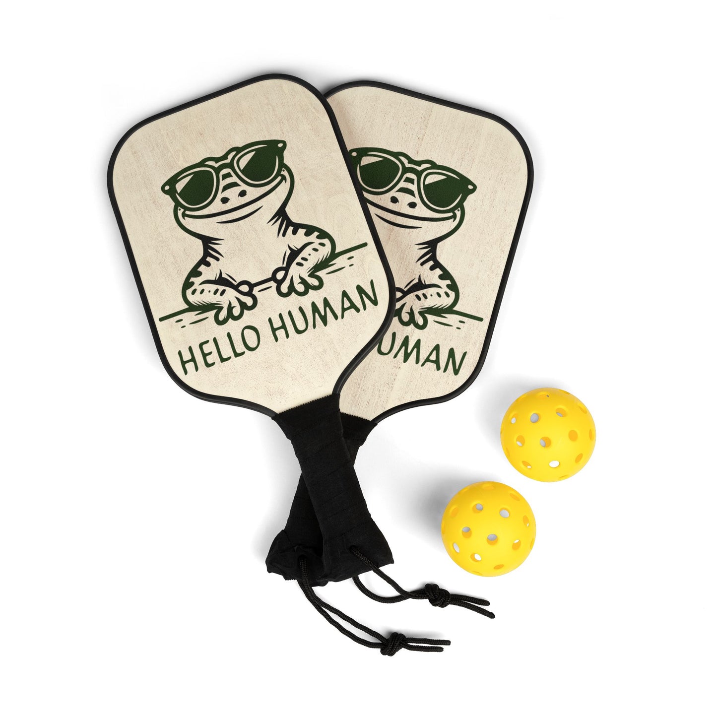 'Hello Human" by Electric Lizard - Pickleball Kit