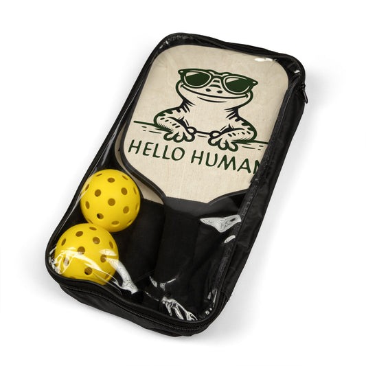 'Hello Human" by Electric Lizard - Pickleball Kit