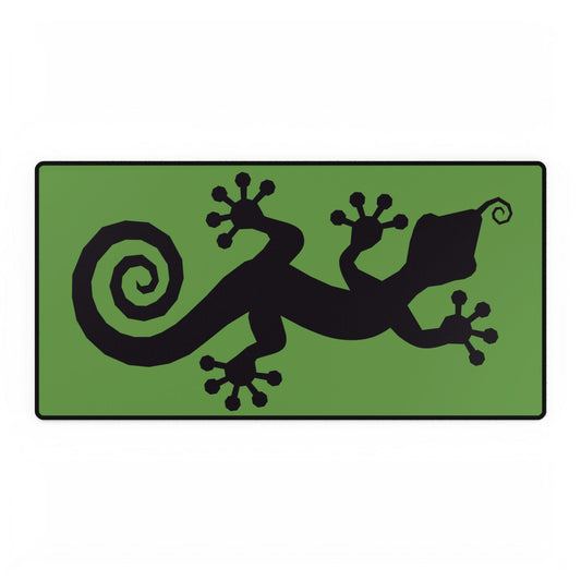 "Lucky Lizard" by Electric Lizard - Desk Mats